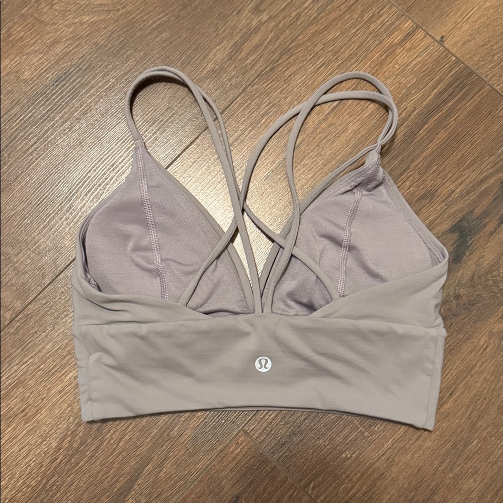 Lululemon Pushing Limits Sports Bra Chrome 4 - Picture 3 of 4